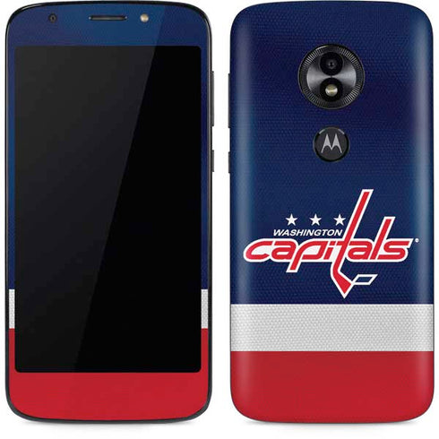 NHL Washington Capitals Jersey Moto E5 Play Skin
